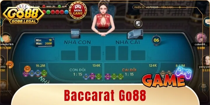 Baccarat Go88 – Tuyệt chiêu soi cầu và làm chủ sòng bài trực tuyến