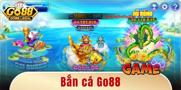 Bắn cá Go88 – Đắm mình trong thế giới đại dương đầy hấp dẫn