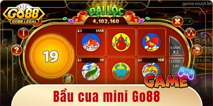 Bầu cua mini Go88 – Phiên bản mới game dân gian đầy cuốn hút