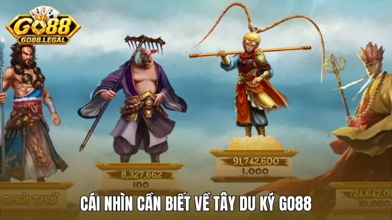 Giới thiệu tổng quan về game nổ hũ Tây Du Ký Go88