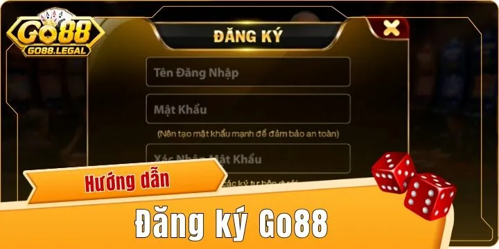 Đăng ký Go88 – Hướng dẫn dễ hiểu nhất cho người chơi mới