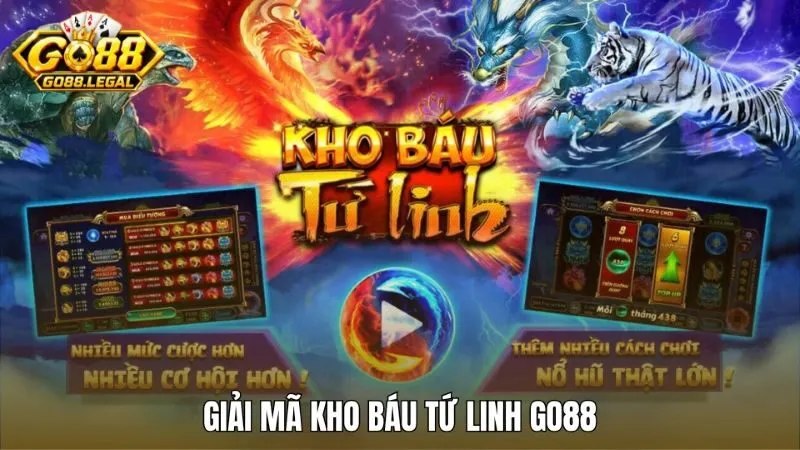 Giải mã thế giới linh thú thần thoại của kho báu tứ linh Go88