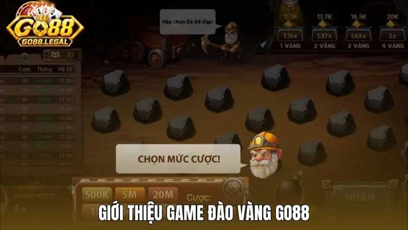 Giới thiệu game Đào vàng Go88