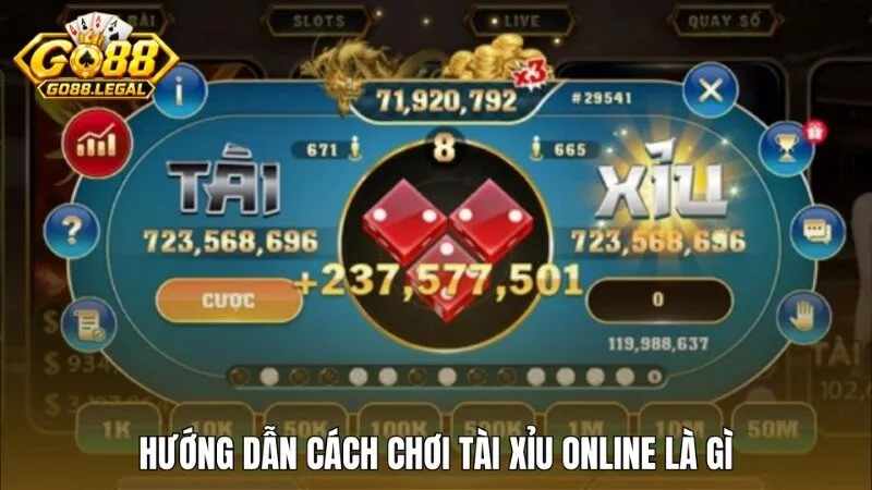 Hướng dẫn cách chơi tài xỉu online là gì cho tân binh