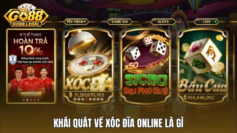 Khái quát xóc đĩa online là gì?
