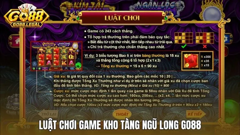 Kho tàng ngũ long Go88 là game gì?