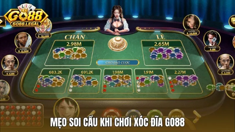 Trau dồi mẹo soi cầu nhằm hỗ trợ cược thắng xóc đĩa Go88