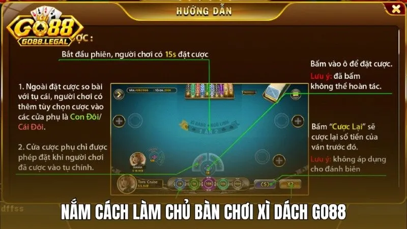 Nắm cách tính điểm, làm chủ từng ván bài Xì dách Go88