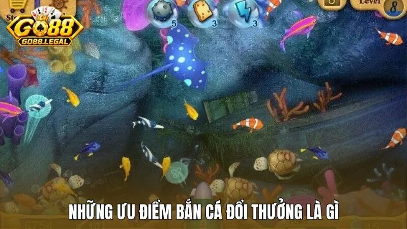 Những ưu điểm giúp sảnh bắn cá Go88 thống trị thị trường