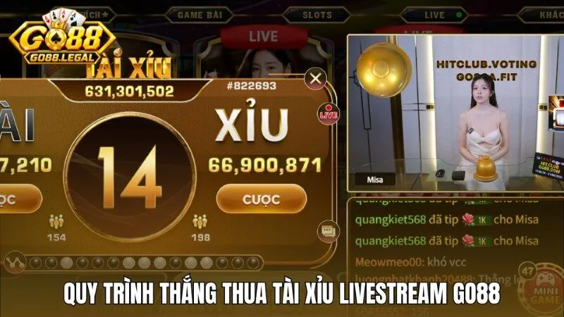 Giới thiệu về game tài xỉu livestream Go88