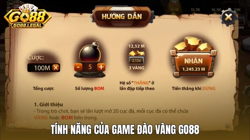 Tính năng chế độ tự động nâng cao trải nghiệm Đào vàng Go88