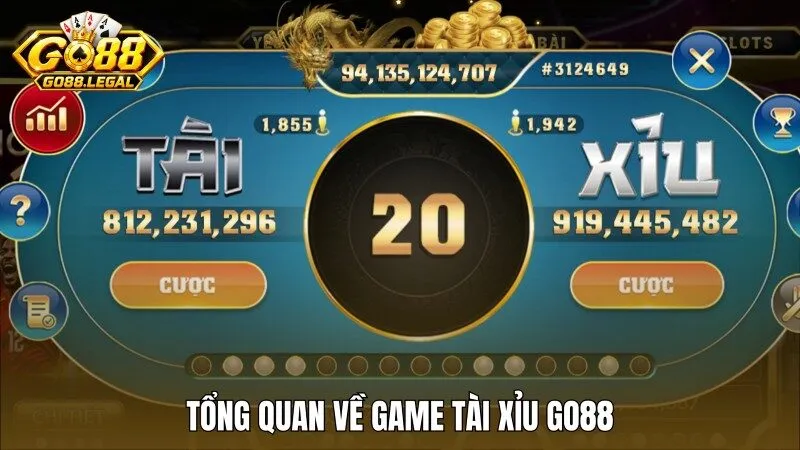 Tổng quan về game Tài Xỉu Go88