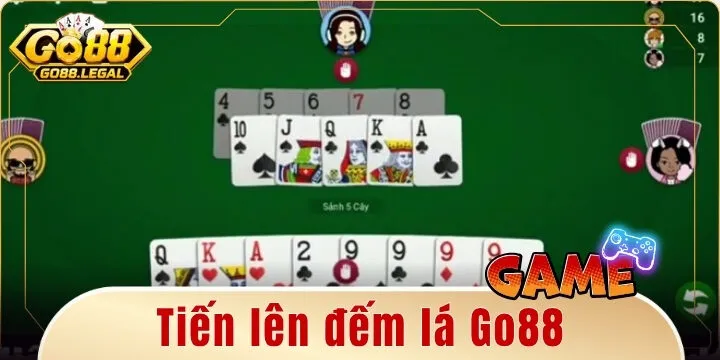 Tiến lên đếm lá Go88 – Toàn tập luật chơi game chuẩn và mới nhất